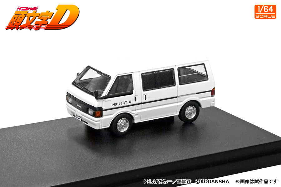 1/64 Modeler's Initial D Set Vol.13 Kyoko Iwase RX-7 (FD3S) & Project D Keisuke Takahashi Support Car (Nissan Vanette Van)