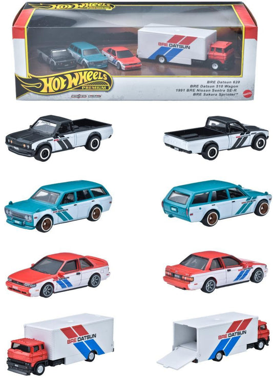 Hot Wheels 1/64 Premium Collector Car Culture Box Set -BRE Datsun (HRT52-9864)