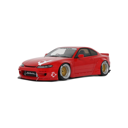 Otto Mobile 1/18 2014 Nissan Silvia S15 Rocket Bunny Resin Series Red