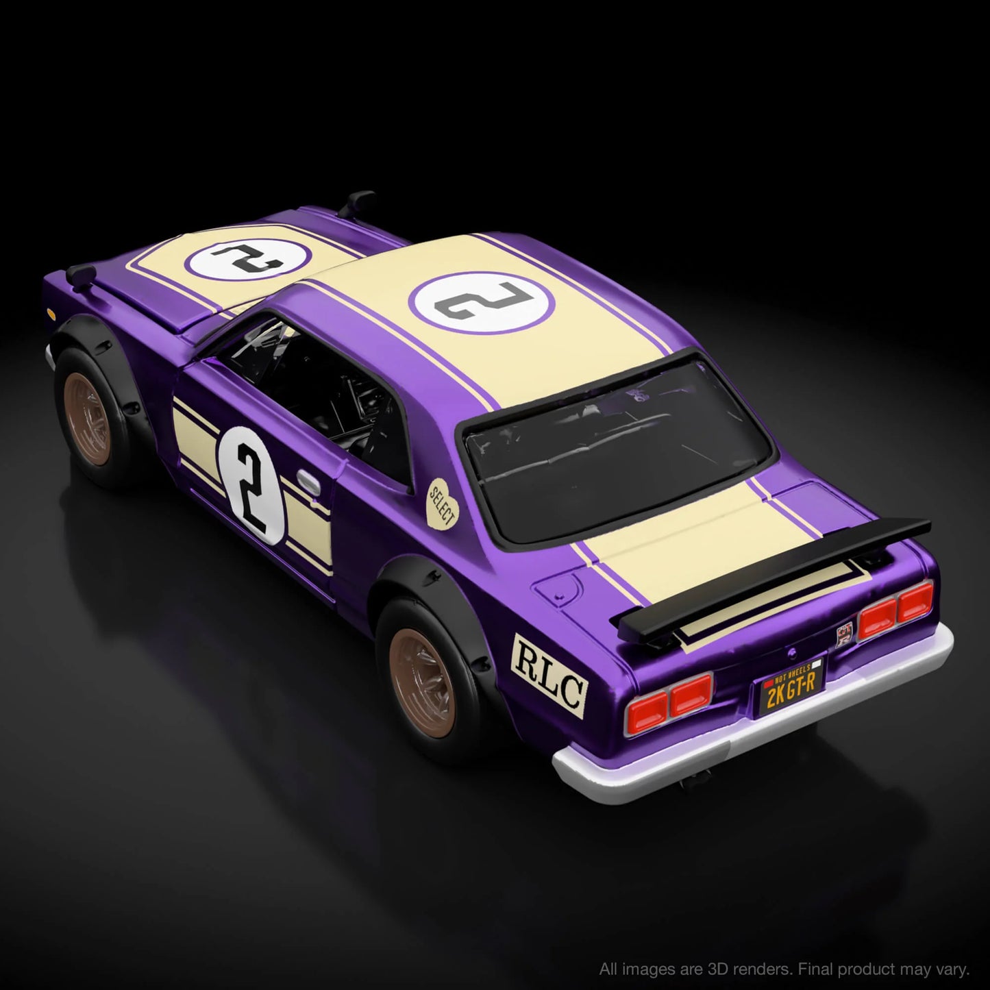 Hot Wheels 1/64 RLC 1972 Nissan Skyline HT 2000GT-R Purple