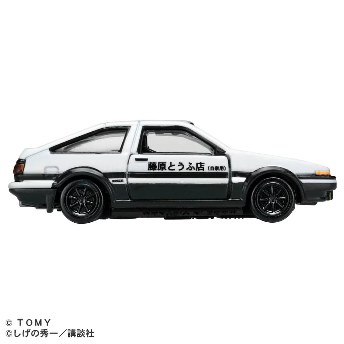Tomica Premium unlimited  1/64 01 Initial D AE86 Toyota Trueno (Takumi Fujiwara) White