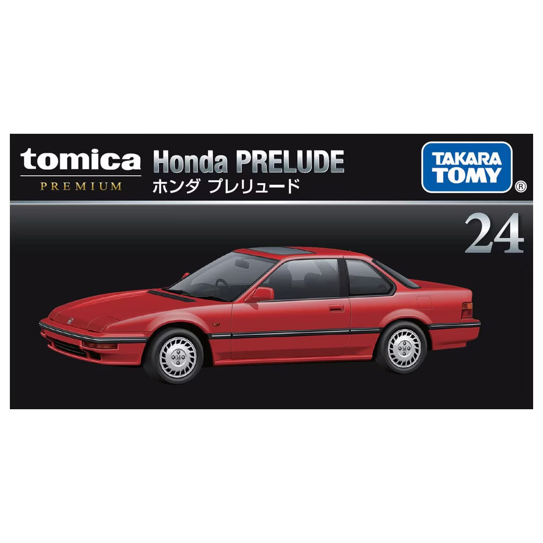 Tomica Premium 1/62 n24 Honda Prelude Red
