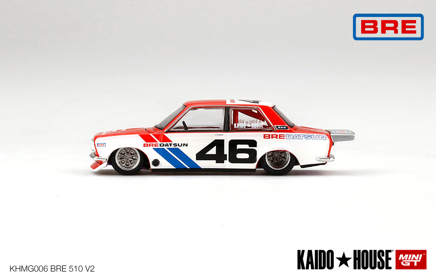 Mini GT Kaido House Datsun 510 Pro Street BRE V2