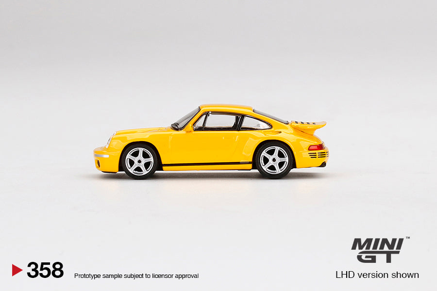Mini GT 1/64 RUF CTR Anniversary Blossom Yellow – Flipn Diecast