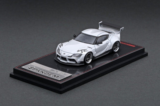 Ignition Models 1/64 Pandem Supra (A90) Pearl White