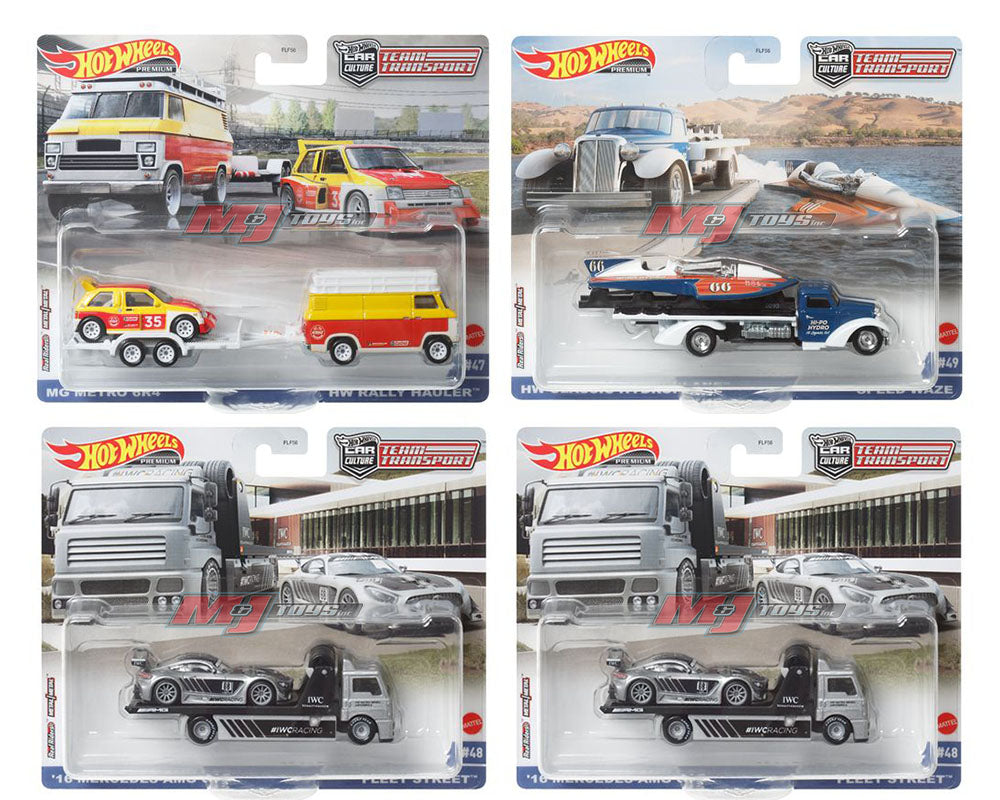Hot Wheels Team Transport S Case (Set of 4)