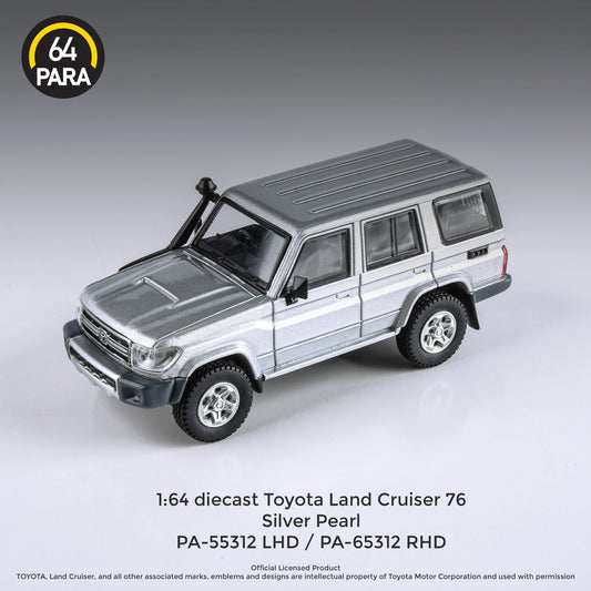 Para64 Toyota 2007 Land Cruiser 76 Silver Pearl