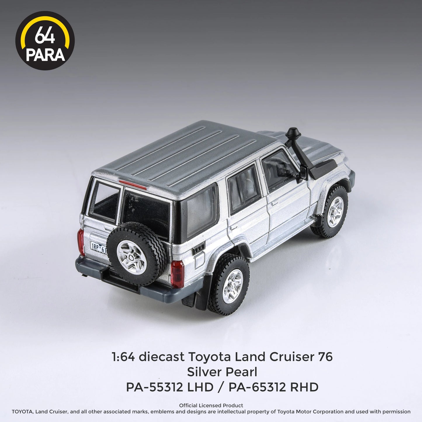 Para64 Toyota 2007 Land Cruiser 76 Silver Pearl