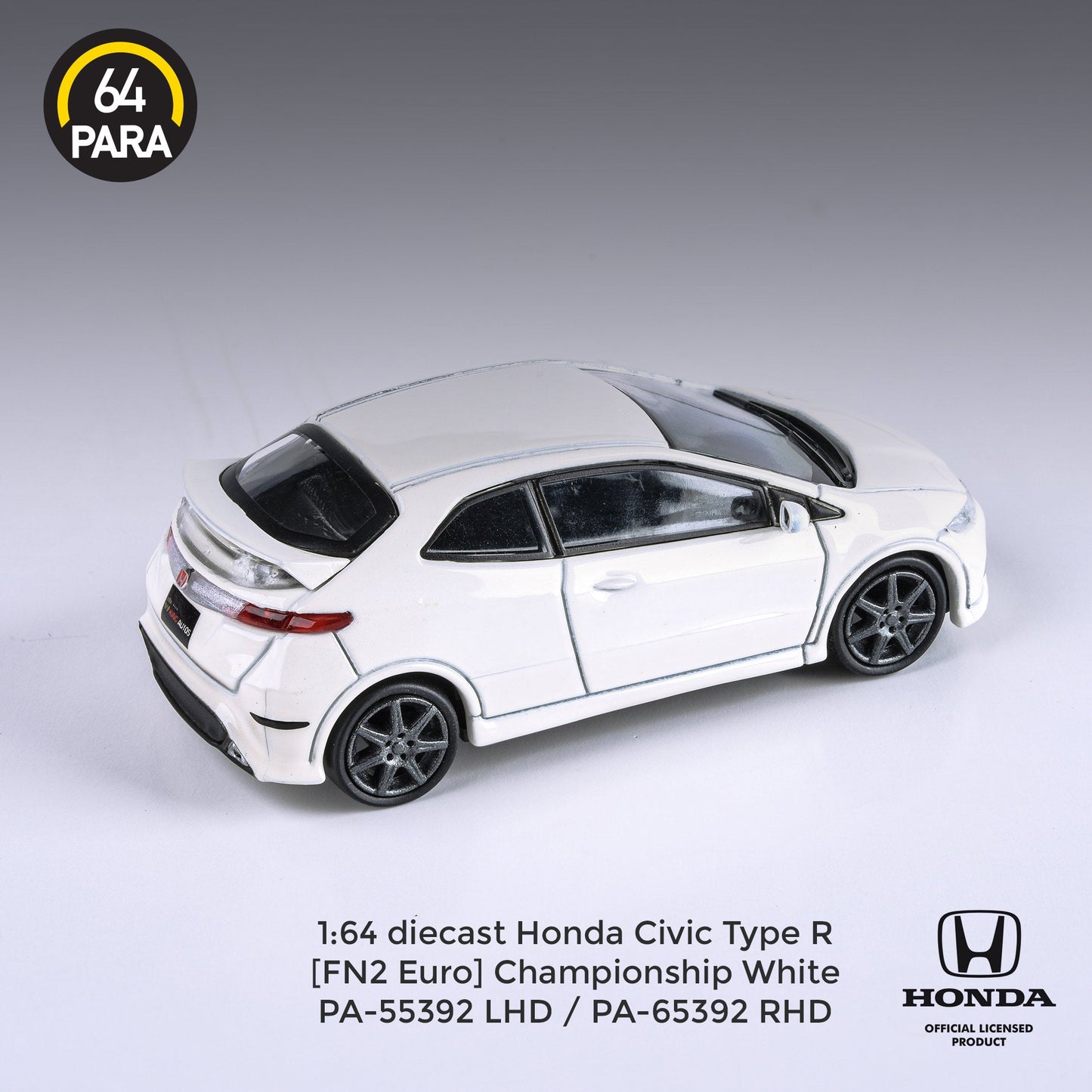Para64 2007 Honda Civic Type R FN2 Euro Championship White