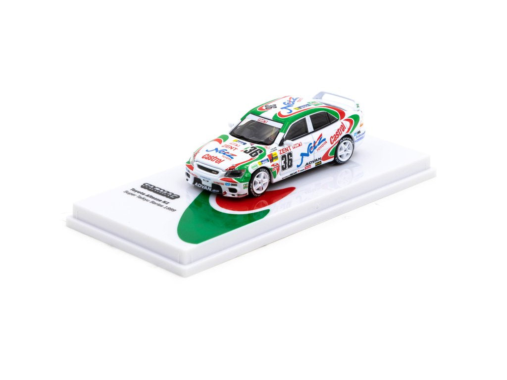 Tarmac Works 1/64 Hobby64 Toyota Altezza N1 Super Taikyu Series 1999 #36 White & Green