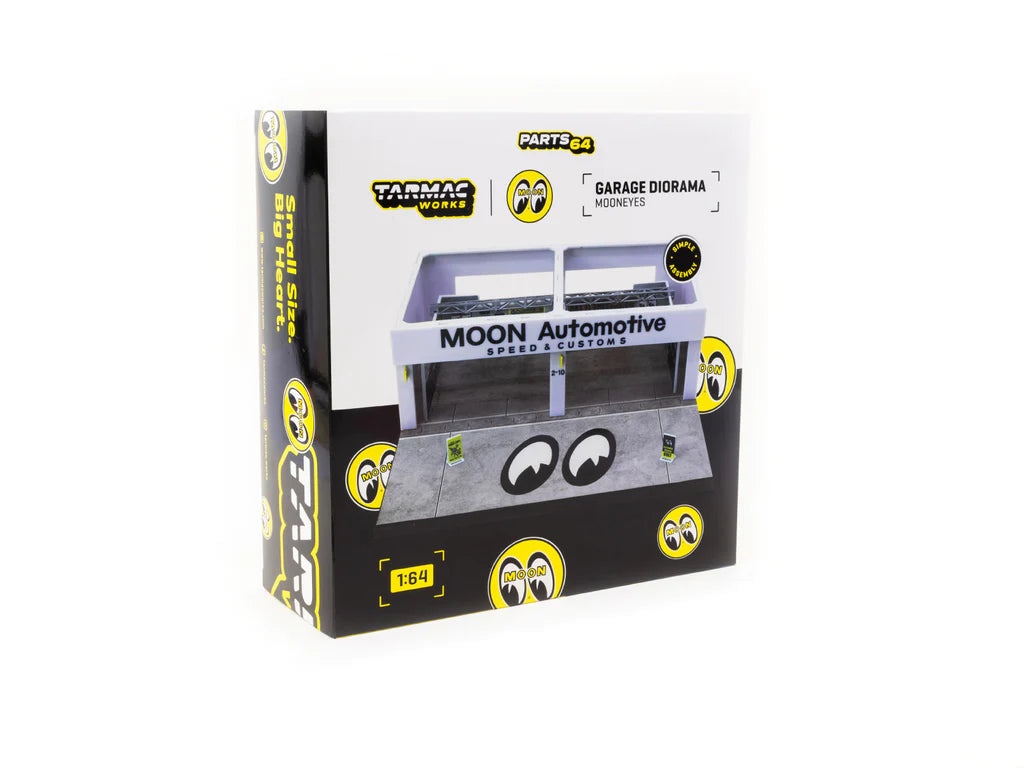 Tarmac Works x Mooneyes Parts64 1/64 Accessories Pit Garage Diorama