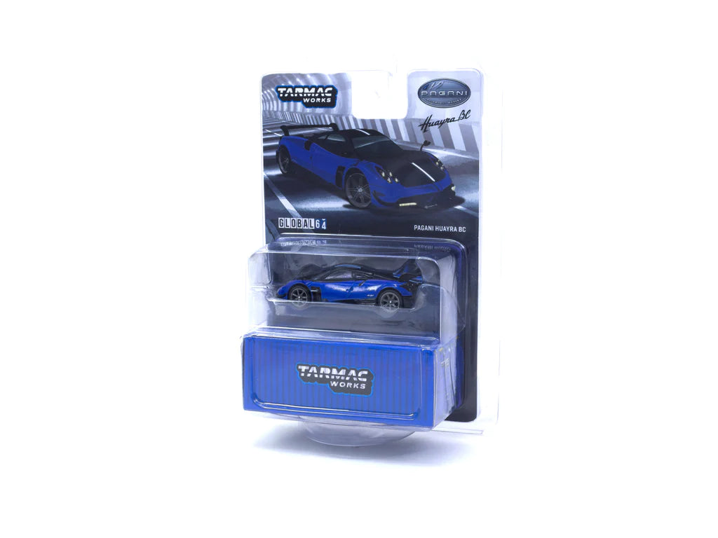 Tarmac Works Global64 Pagani Huayra BC Blu Francia