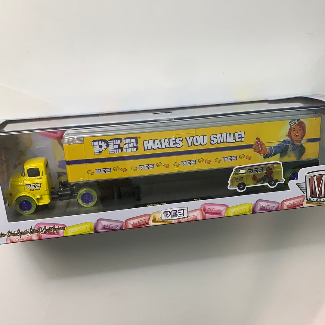 *Chase* M2 Machines 1/64 PEZ 1958 Dodge COE & 1960 VW Delivery Van (1/500 pcs)