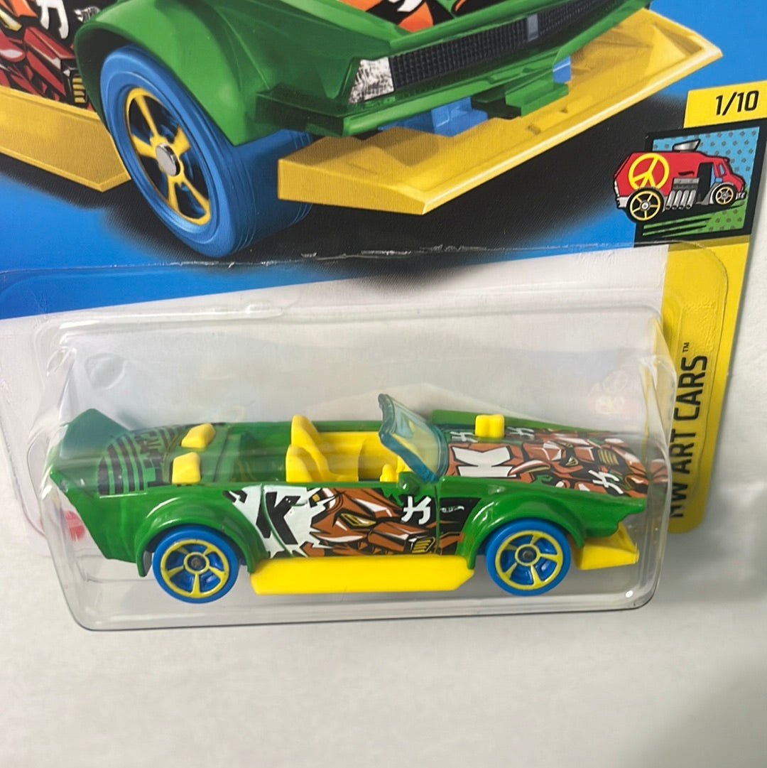 Hot Wheels Track Manga Green