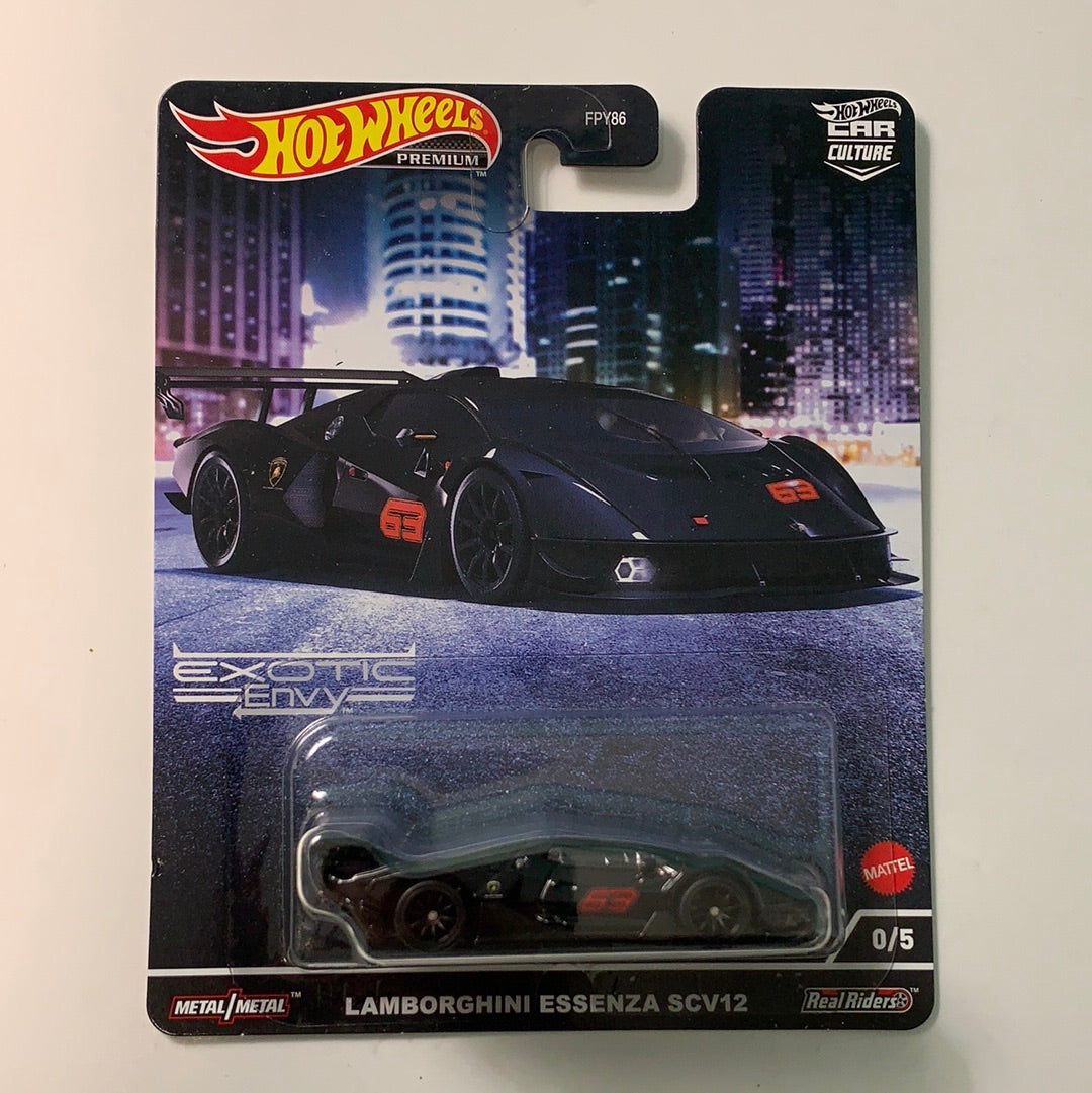 Hot Wheels Car Culture Exotic Envy 2 Lamborghini Essenza SCV12