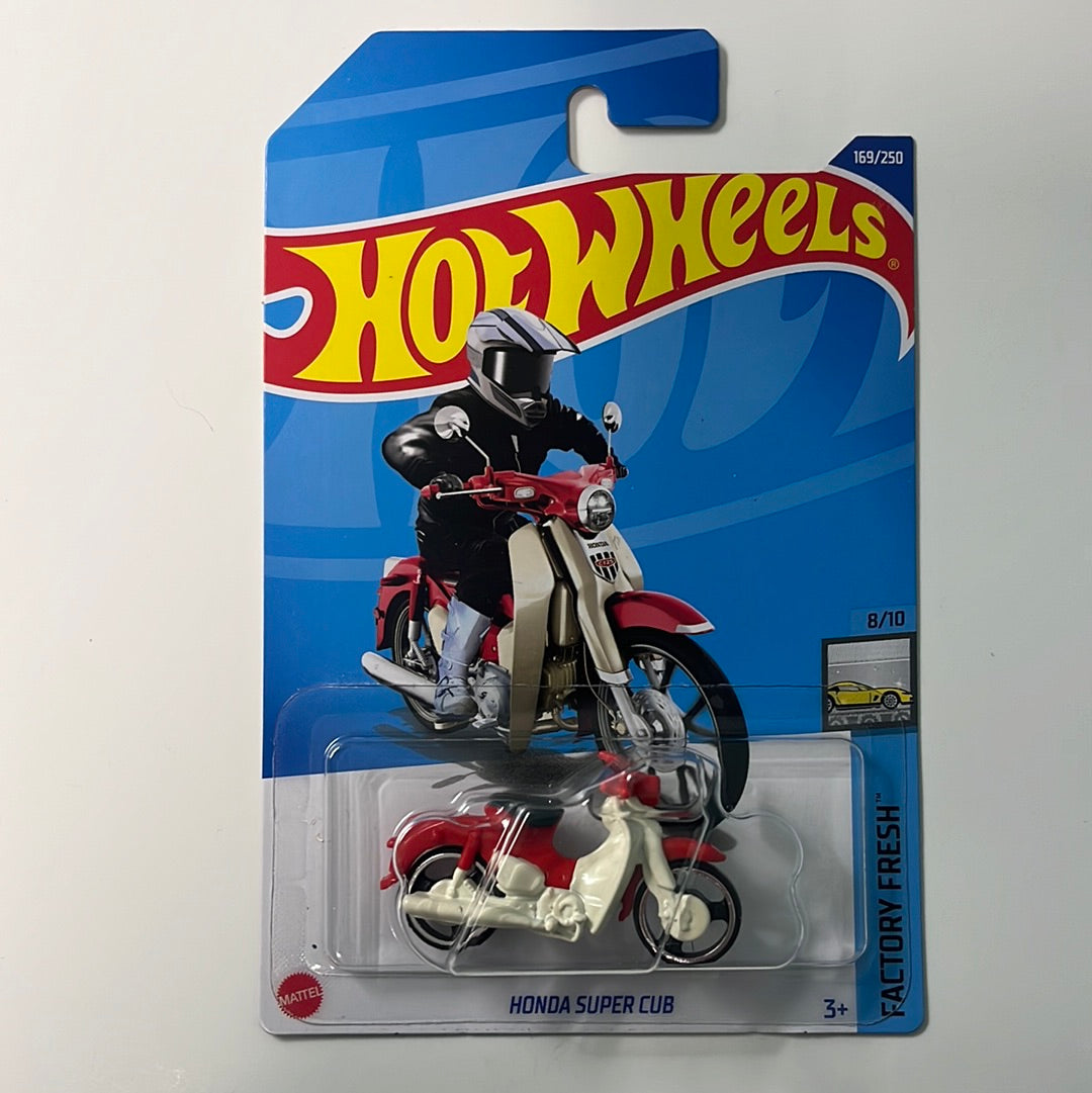 HONDA SUPER CUP AA04 FI 11,868KM(配送無料) Hot Wheels Honda Super Cub Red/White – Flipn Diecast