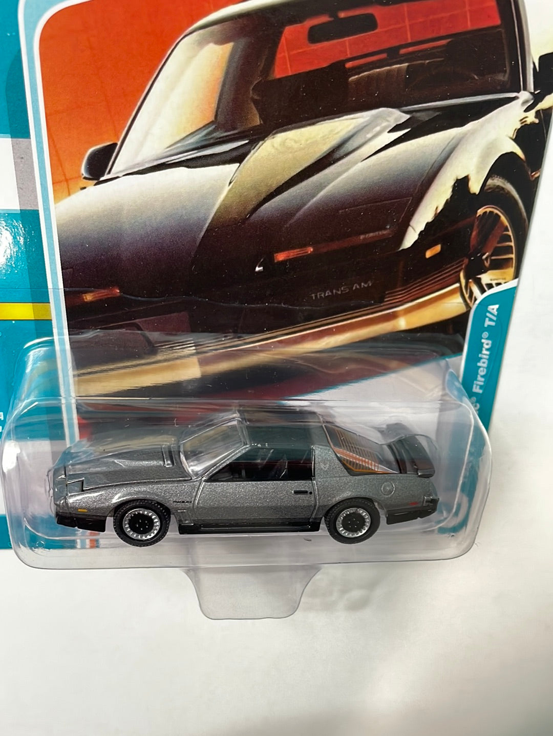 Johnny Lightning 1/64 1984 Pontiac Firebird Version A Silver Sand Gray