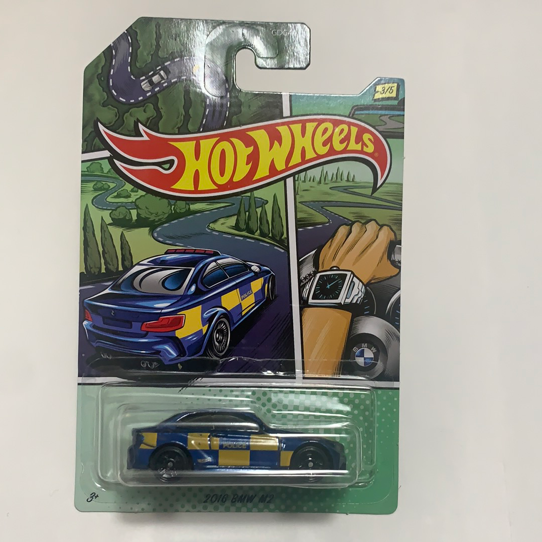 Hot Wheels 2016 BMW M2 Police Blue