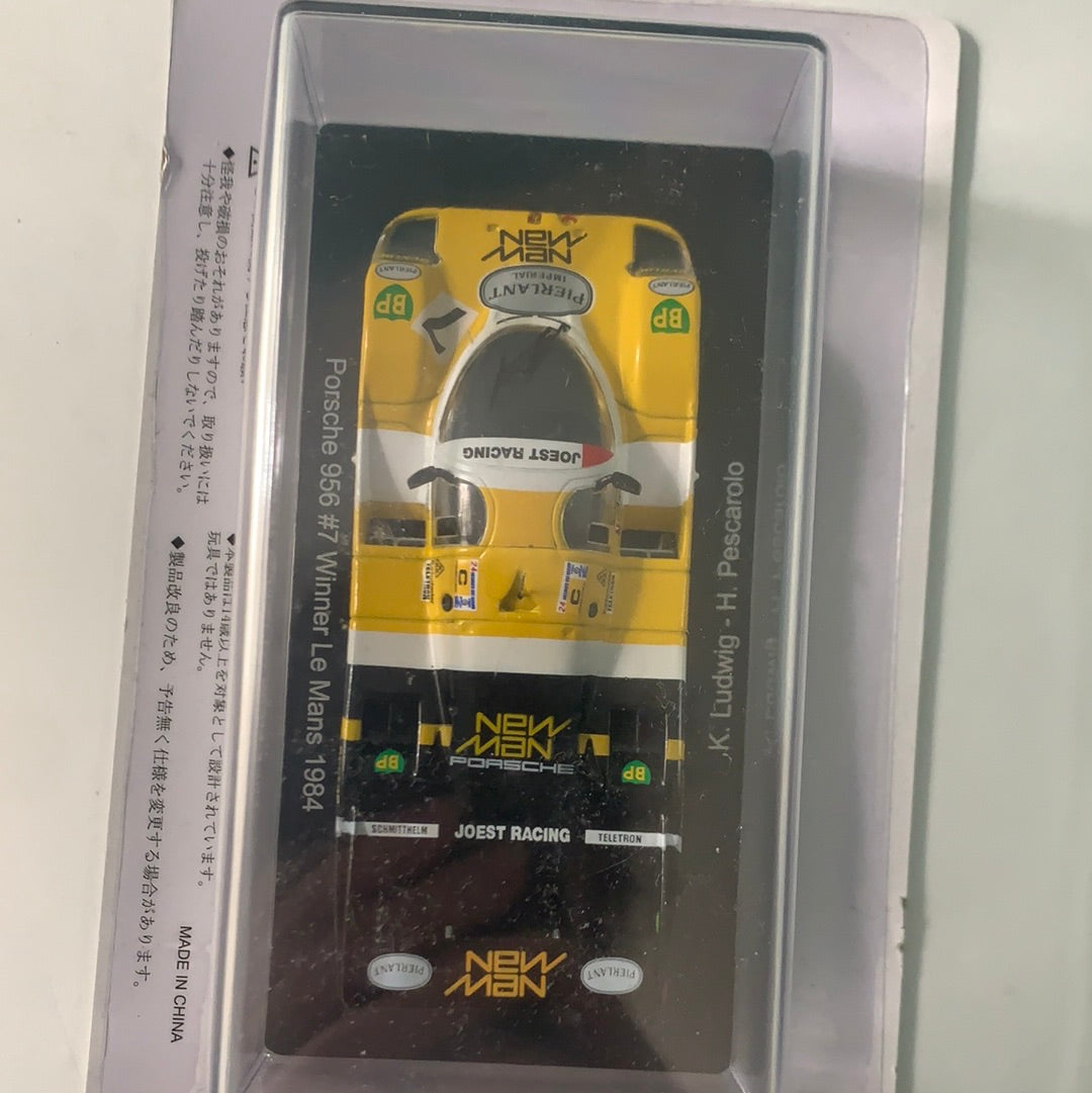 1/43 Spark Porsche 956 #7 Winner Le Mans 1984 Yellow & Black