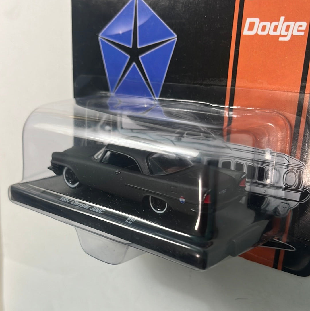 M2 Machines 1/64 Auto Drivers 1957 Chrysler 300C Black