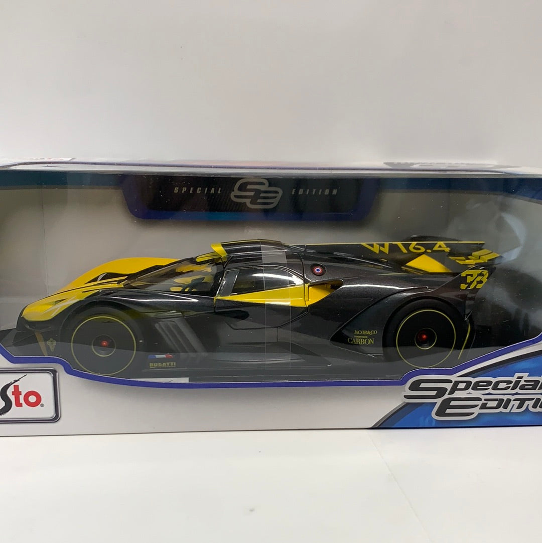 1/18 Maisto Bugatti Bolide Yellow