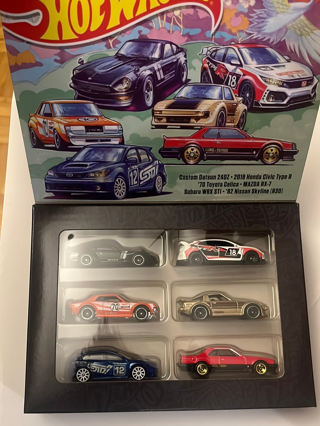 Hot Wheels Japanese Culture 6 Pack