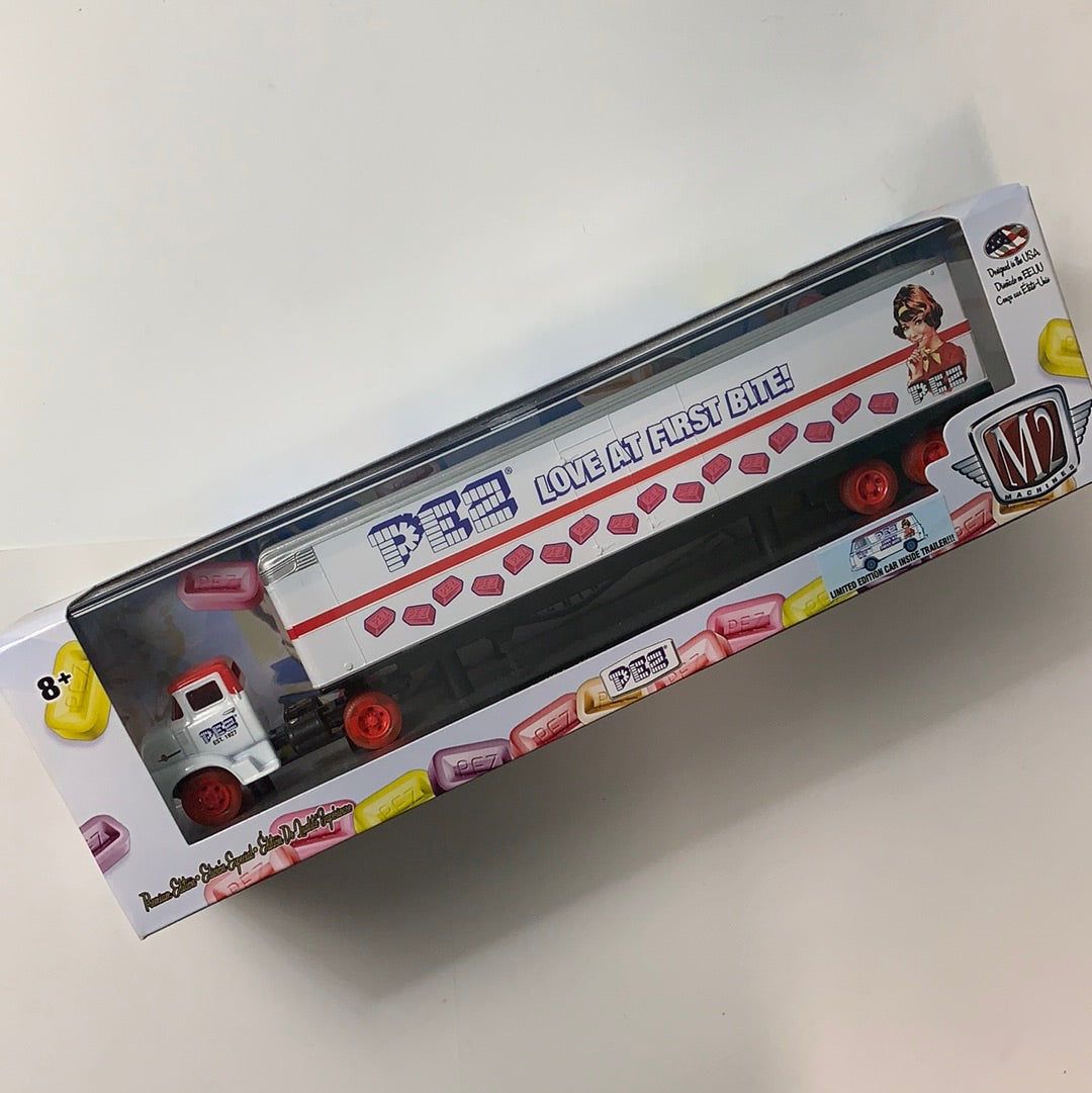 *Chase* M2 Machines 1/64 PEZ 1956 Ford COE & 1965 Ford Econoline Delivery Van (1/500 pcs)