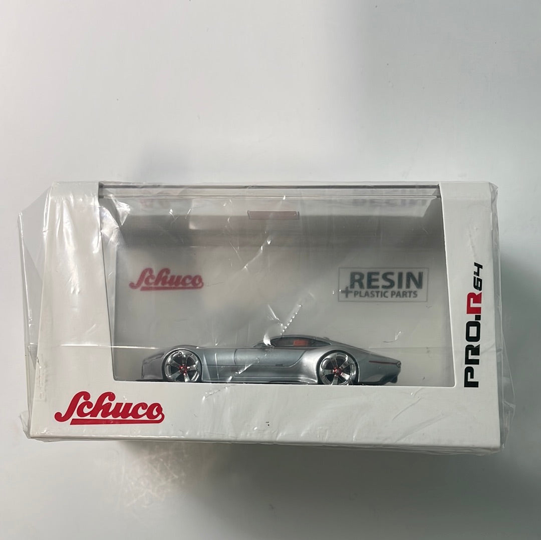 Schuco 1/64 Mercedes Benz AMG Vision Gran Turismo Silver (Resin Model)