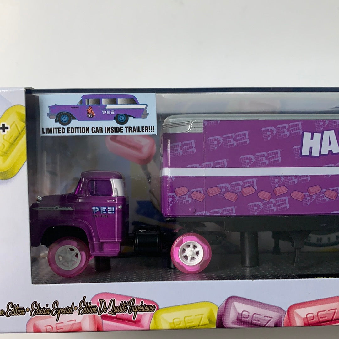 *Chase* M2 Machines 1/64 PEZ 1958 Chevrolet Spartan LCF & 1957 Chevrolet 150 Handyman Station Wagon (1/500 pcs)