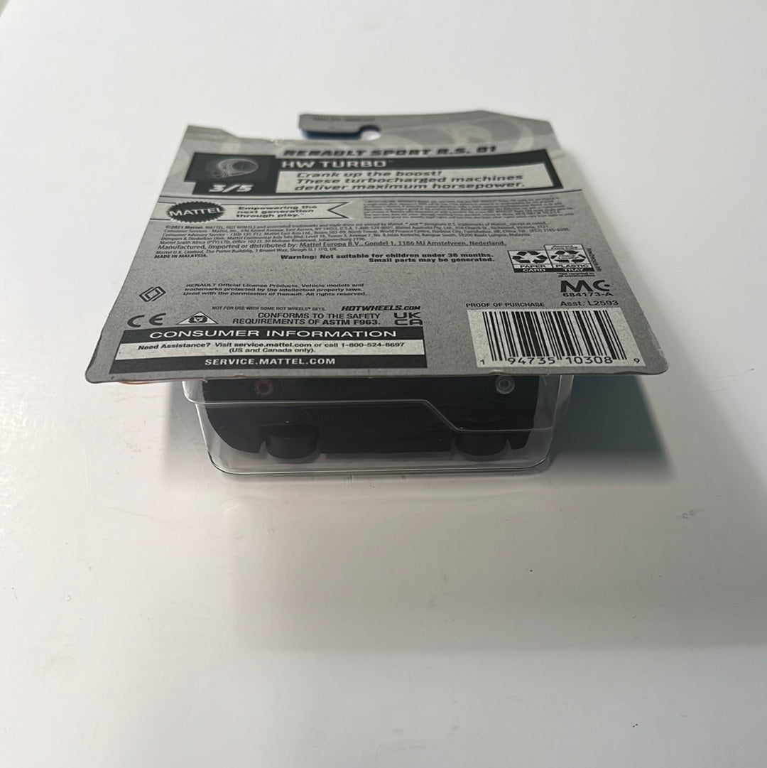 Hot Wheels Super Treasure Hunt Renault Sport R.S. 01 Red (U.S. Card)