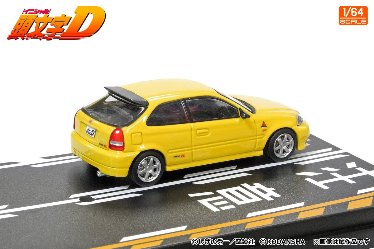 Modeler's 1/64 Initial D Set Vol.9 Daiki Ninomiya Honda Civic (EK9) & Smiley Sakai Honda Integra (DC2) - MD64209