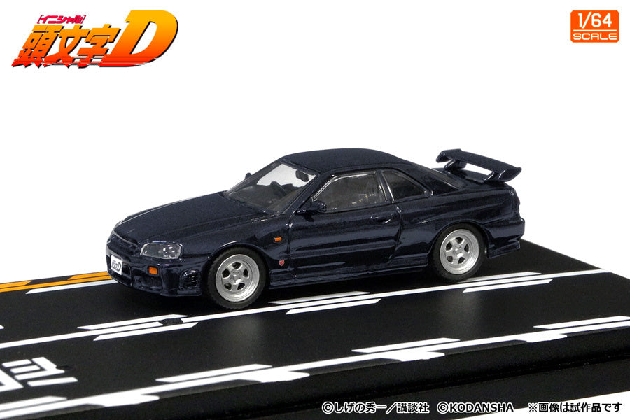 1/64 Modeler's Initial D Set Vol.11 Suetsugu Tooru Mazda Roadster (NA6CE) & Atsuro Kawai Nissan Skyline (ER34)