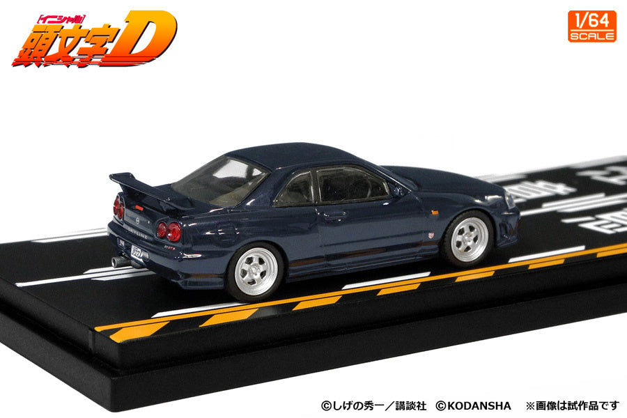 1/64 Modeler's Initial D Set Vol.11 Suetsugu Tooru Mazda Roadster (NA6CE) & Atsuro Kawai Nissan Skyline (ER34)