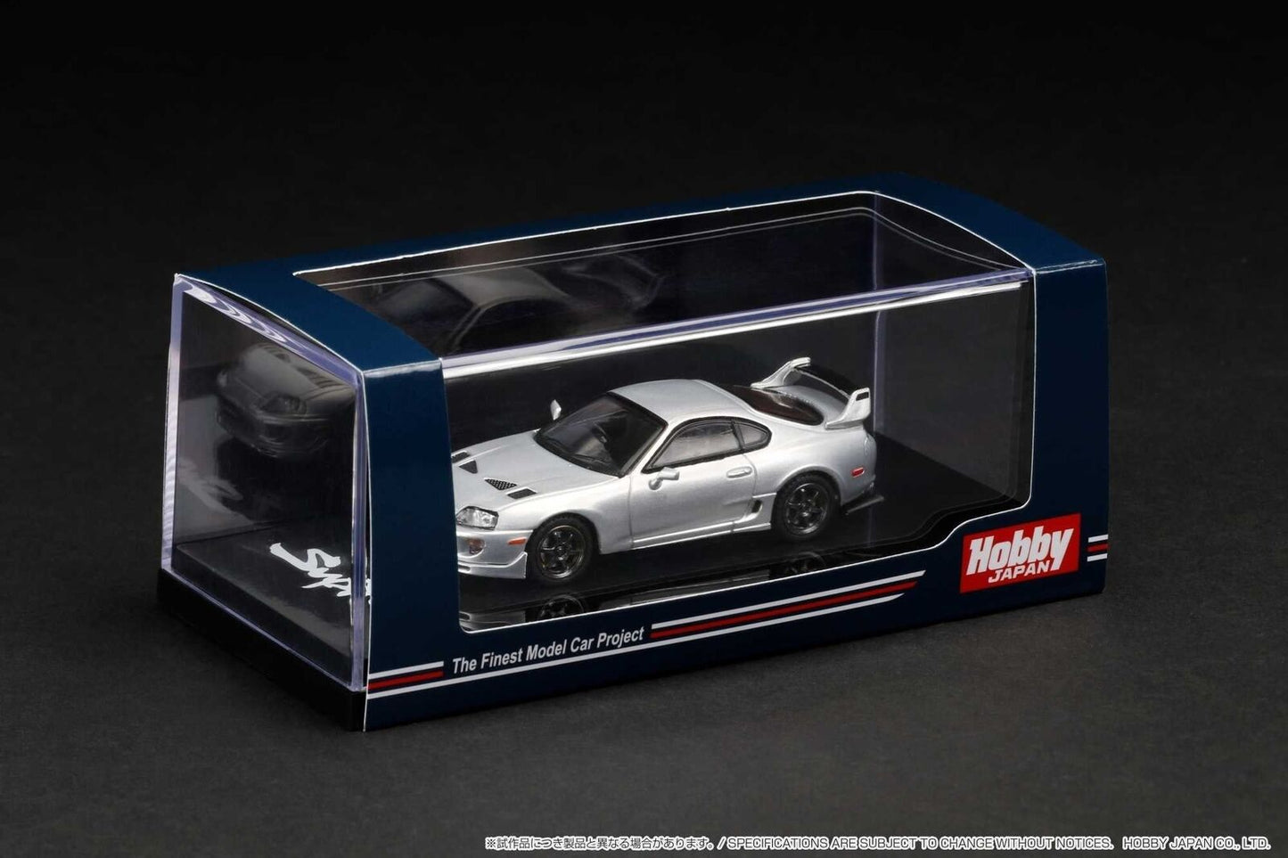Hobby Japan 1/64 Toyota Supra (A80) JDM Style (Silver Metallic)