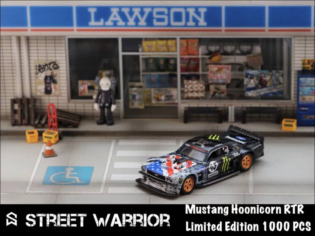 1/64 Street Weapon Stance Hunters Street Warrior - Flipn Diecast