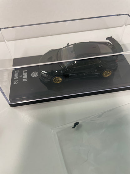Para64 1/64 Liberty Walk x BMW i8 Black - Damaged Car (Read Description)