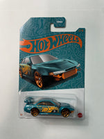 Hot Wheels 1/64 Pearl & Chrome Nissan Silvia (S14) Drift Teal & Gold