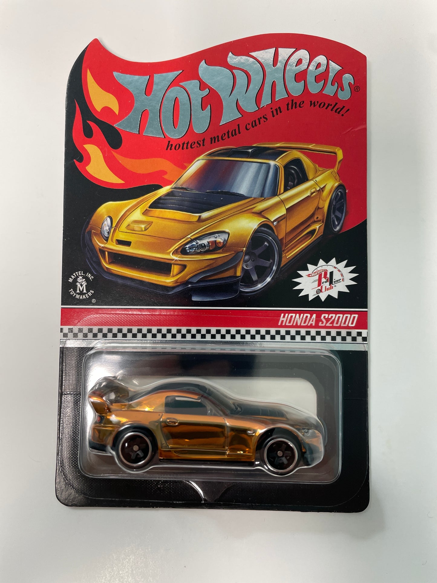 Hot Wheels 1/64 RLC Honda S2000 Orange - Damaged Card