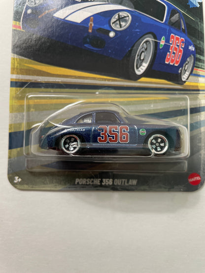 Hot Wheels 1/64 Silver Series Vintage Club 1968 Porsche 356 Outlaw Blue - JKY28