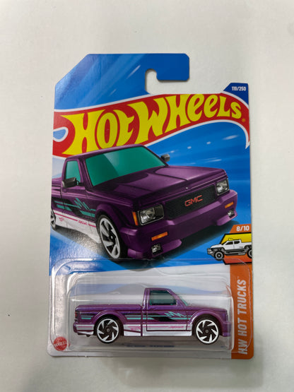 Hot Wheels 1/64 ‘91 GMC Syclone Purple