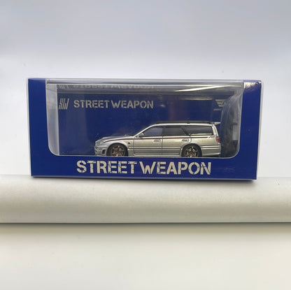 1/64 Street Weapon Nissan Stagea R34 Nismo Silver
