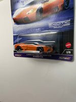 Hot Wheels 1/64 Car Culture Exotic Envy Lamborghini Reventon Roadster Orange