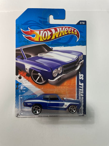 Hot Wheels 1/64 ‘70 Chevelle SS Blue