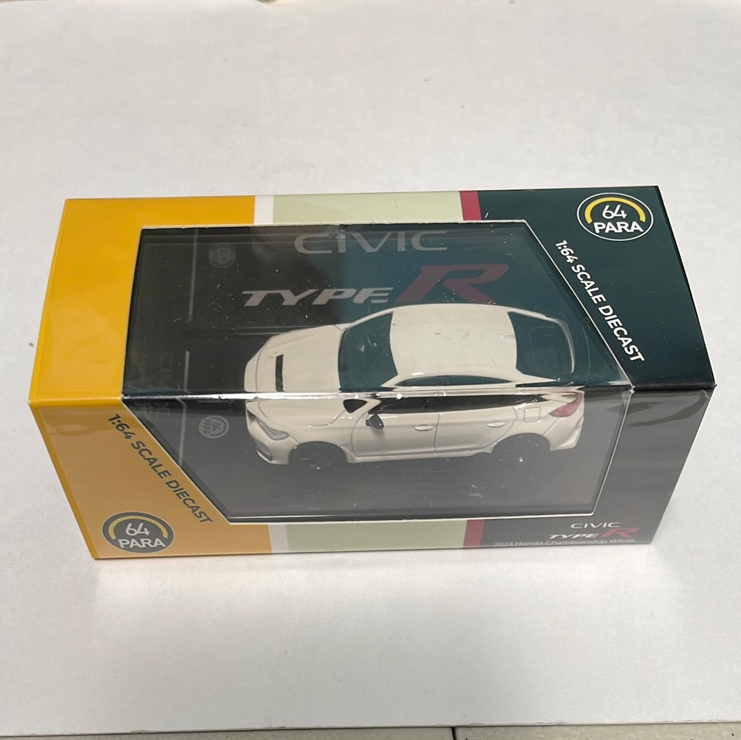 Para64 1/64 2023 Honda Civic Type R FL5 - Championship White