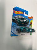 Hot Wheels 1/64 Jaguar XJ220 Short Card Green