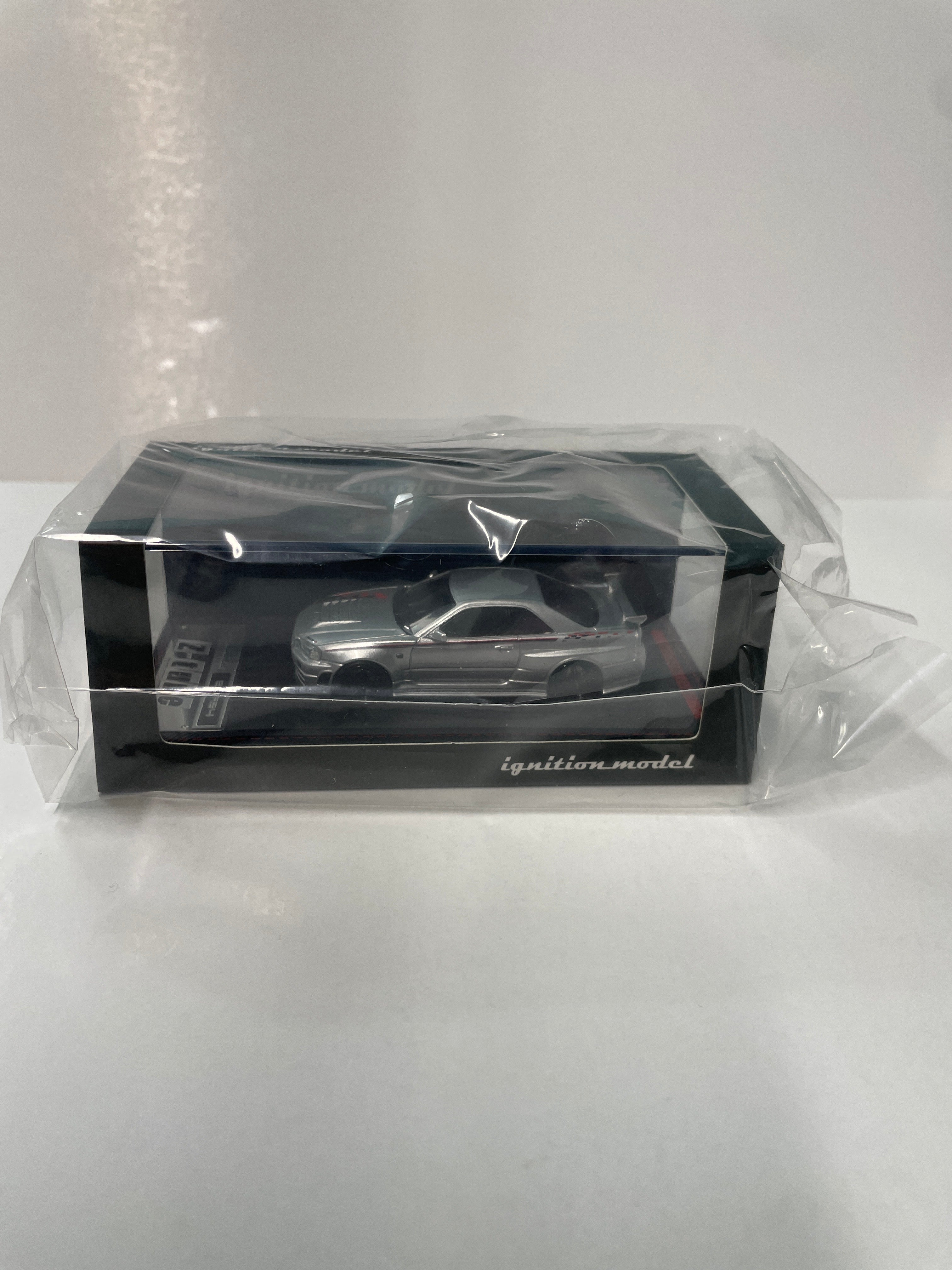 Ignition Model 1/64 Nissan Nismo R34 GT-R Z-Tune Silver - 3840