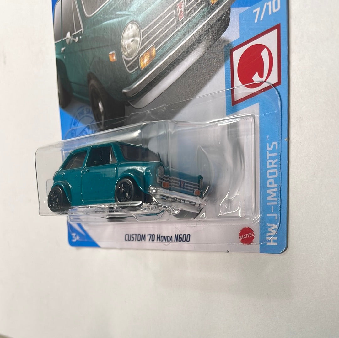 Hot Wheels 1/64 Custom ‘70 Honda N600 Teal