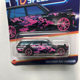 Hot Wheels 1/64 Neon Speeders Datsun 510 Wagon Black & Purple