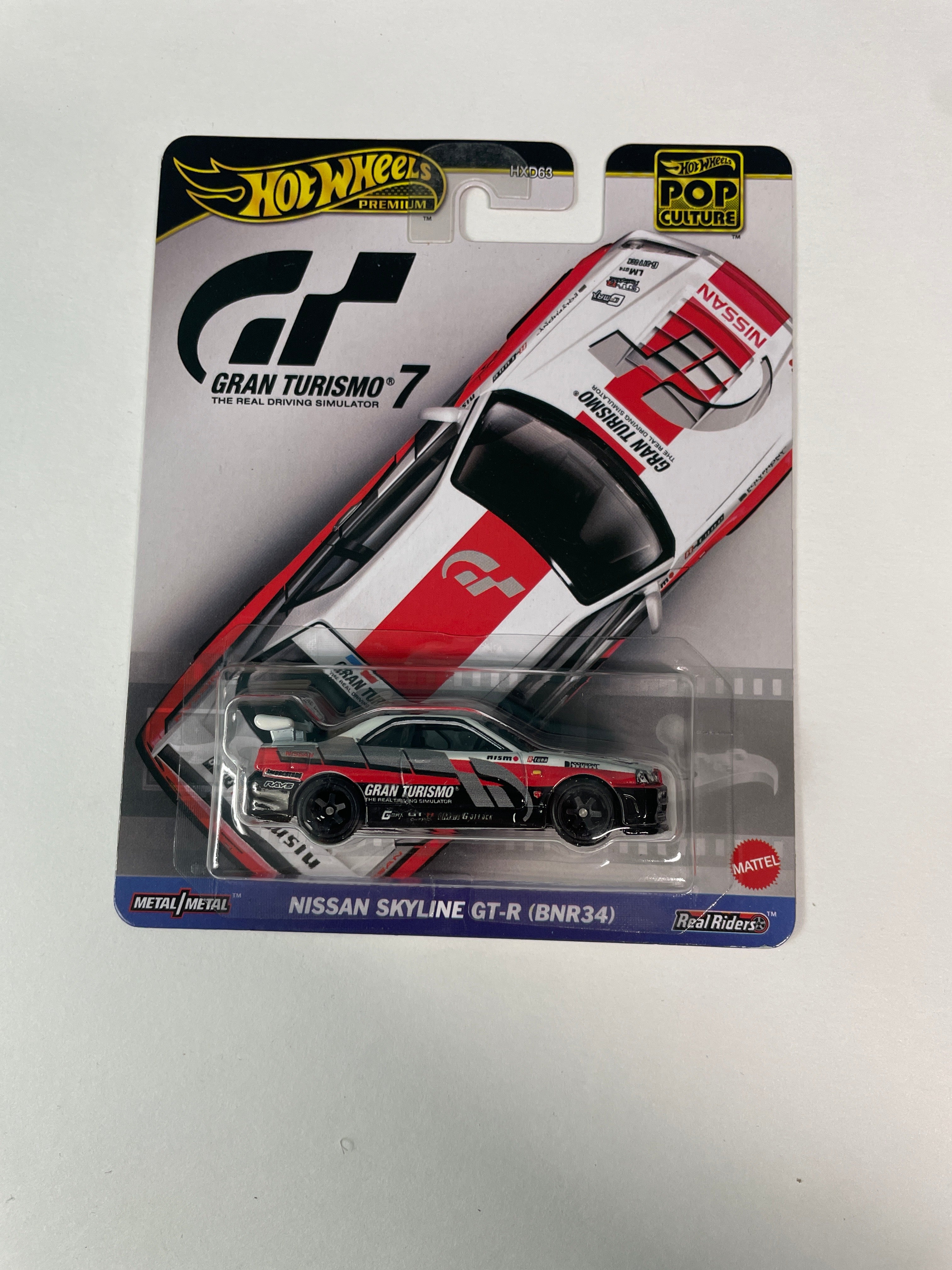 ミニカー Hot Wheels Nissan Skyline GT-R (BNR34) Hot Wheels COLLECTORS RLC Nissan Skyline GT-R BNR34 Purple and