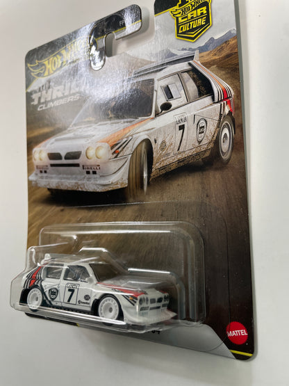 Hot Wheels 1/64 Car Culture Thrill Climbers Lancia Delta S4 White - JKF01